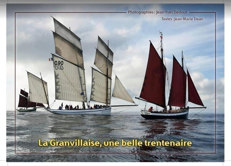 Studio De La Mer A Donville Les Bains Exterior foto